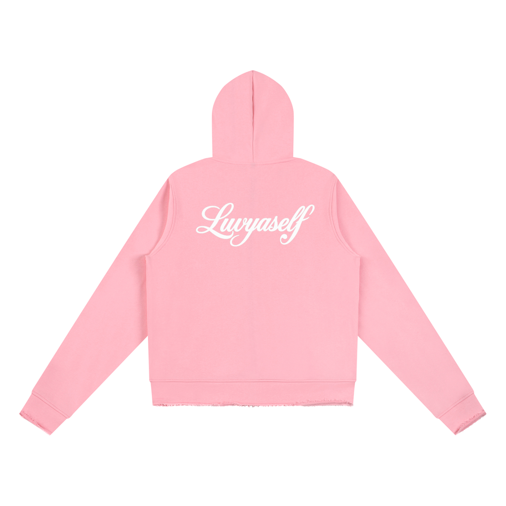 Women’s Raw Edge Full Zip Hoodie