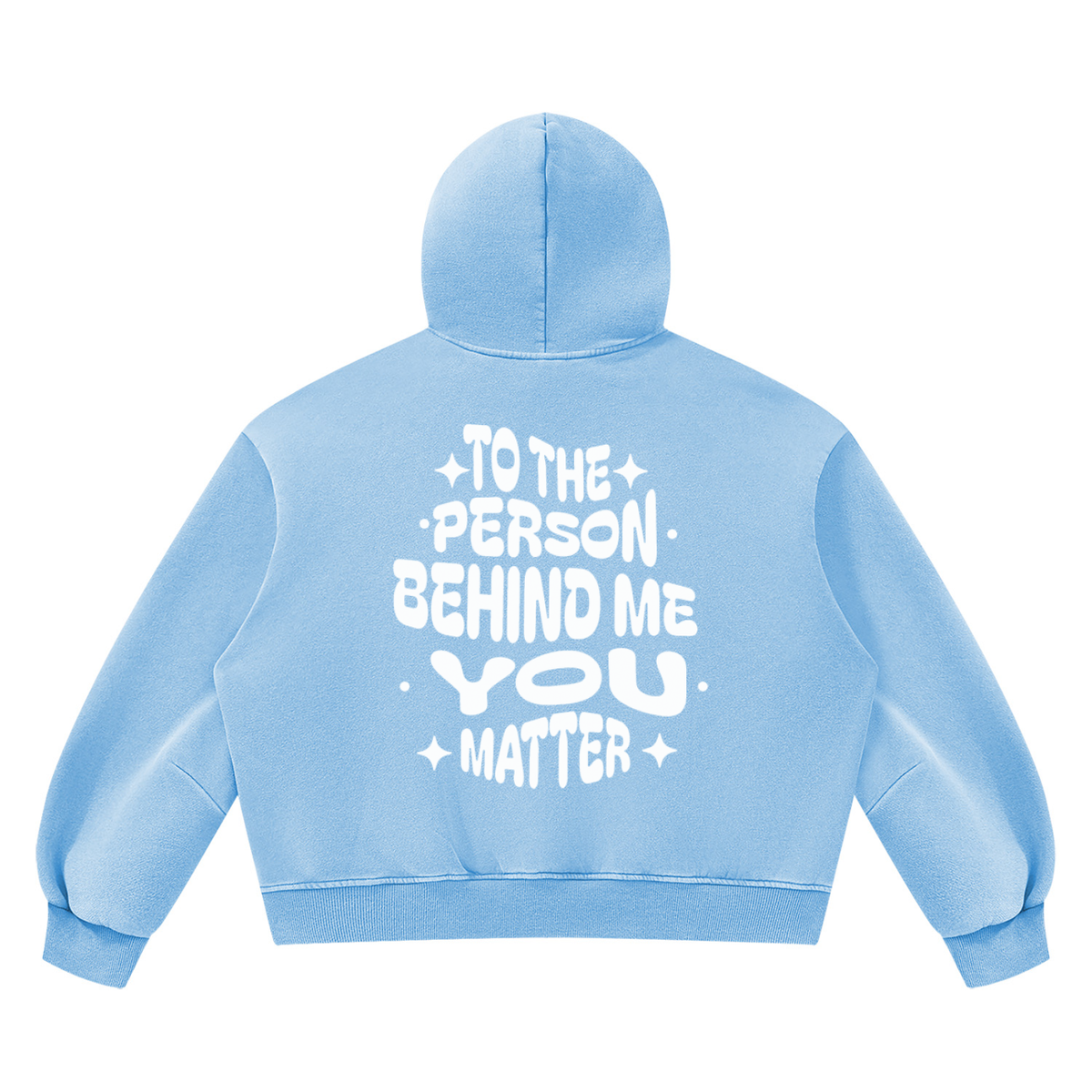 Unisex Vintage Wash Boxy Fleece Hoodie