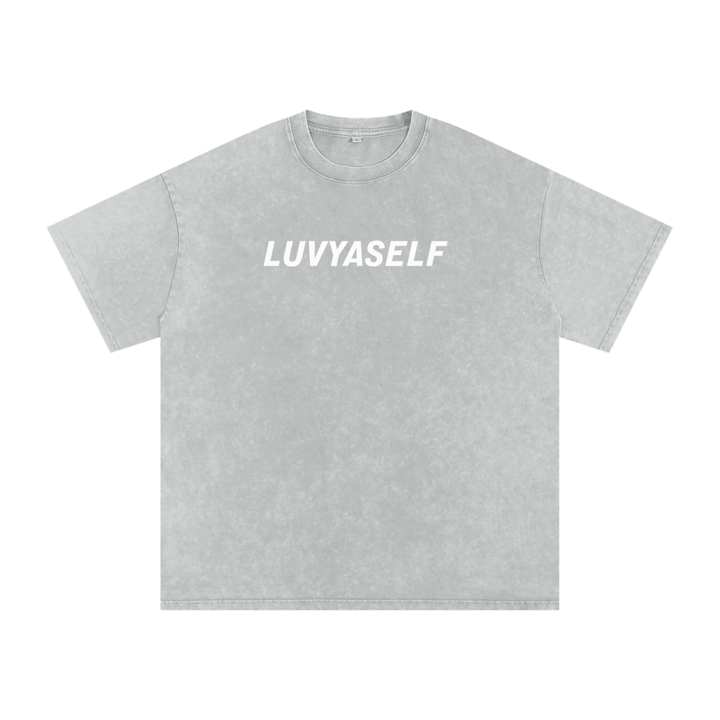 LUVYASELF,You Matter,Heavyweight 250 GSM,Self-Love,Self-Luv,Vintage Oversized Tee,Positivity,Mental Health shirt,Acid Wash T-shirt,Motivational Tee