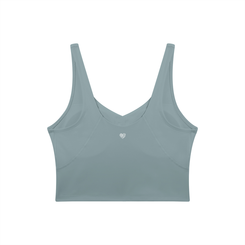 Uniform V-Neck Yoga Sports Bra