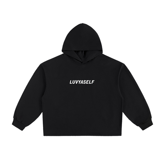 LUVYASELF - Essential Heavyweight Oversized Drawstring Hem Hoodie