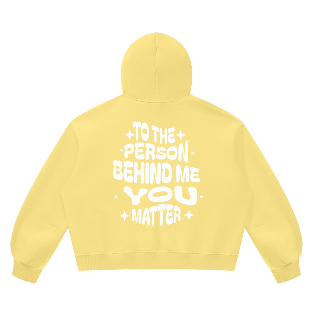 Unisex Vintage Wash Boxy Fleece Hoodie