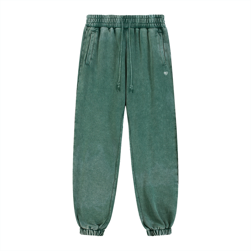 Uniform Snow Wash Heavyweight Jogged Sweatpants