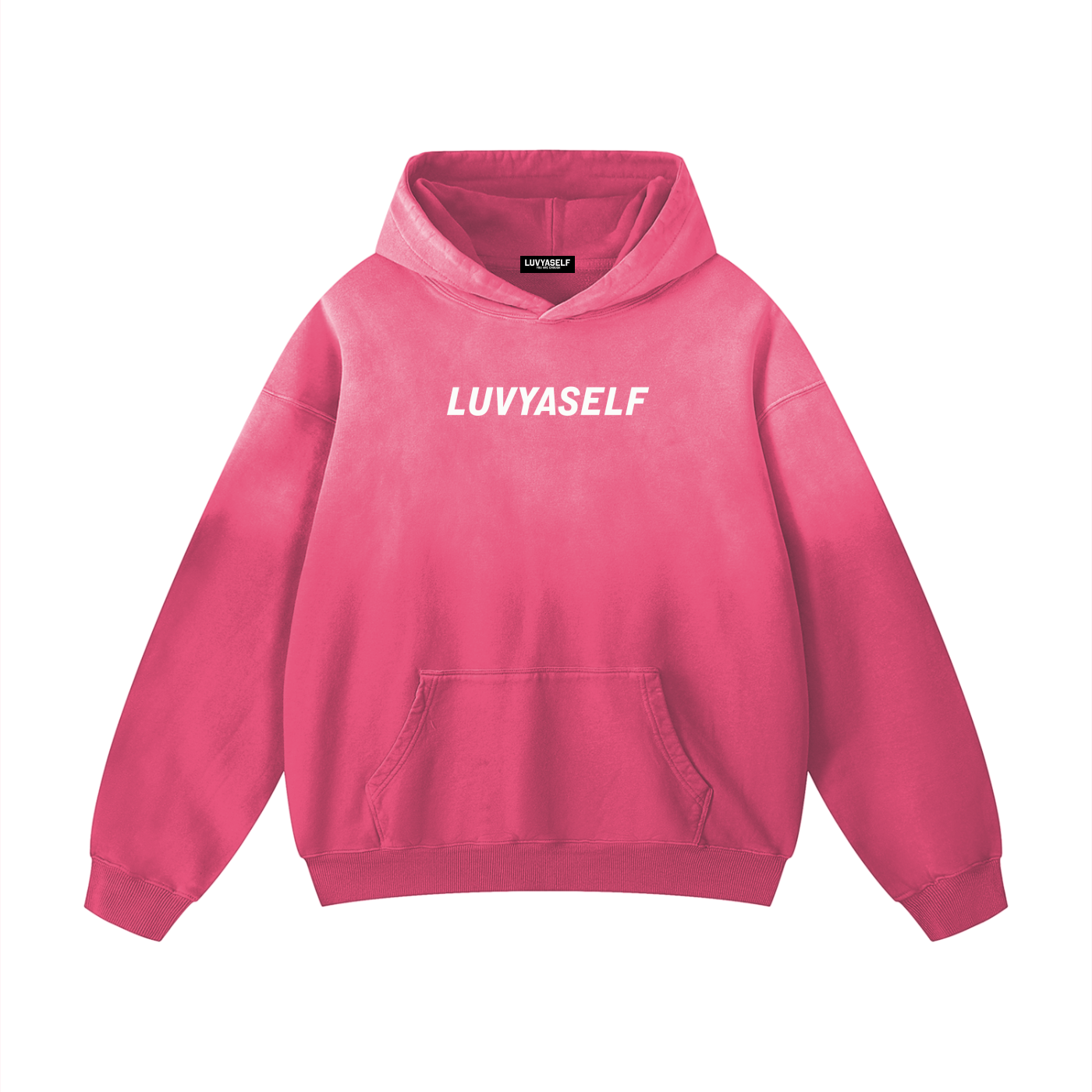 LUVYASELF - Heavyweight Sunfade Oversized Hoodie