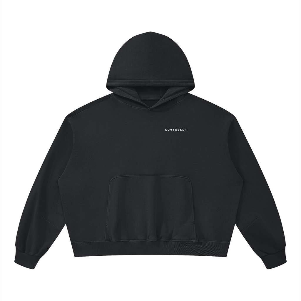 Unisex Boxy Vintage Washed Hoodie
