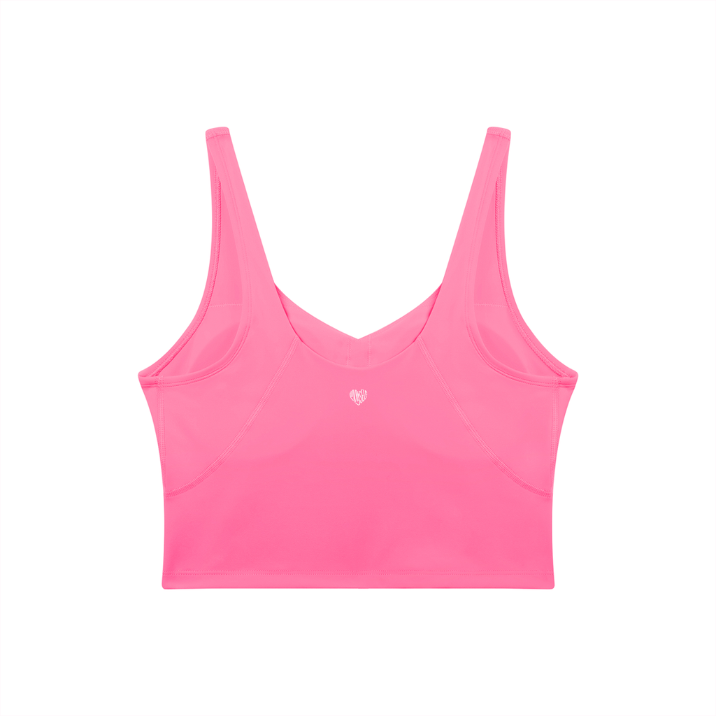 Uniform V-Neck Yoga Sports Bra