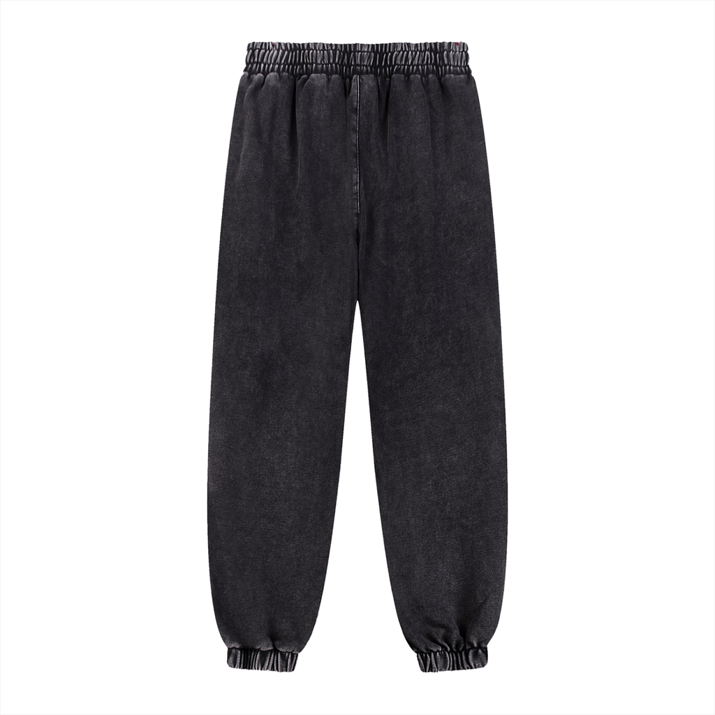 Uniform Snow Wash Heavyweight Jogged Sweatpants