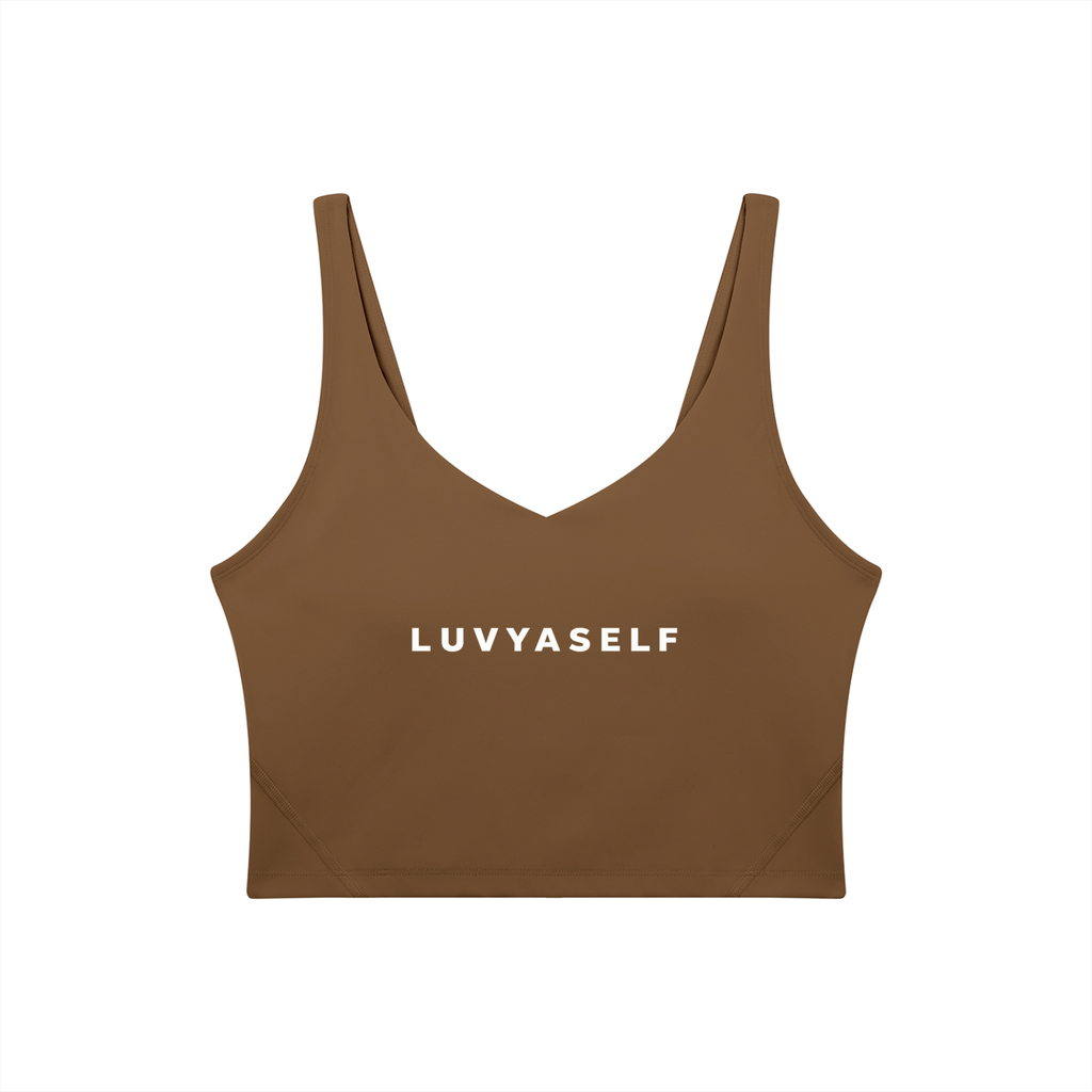 Uniform V-Neck Yoga Sports Bra