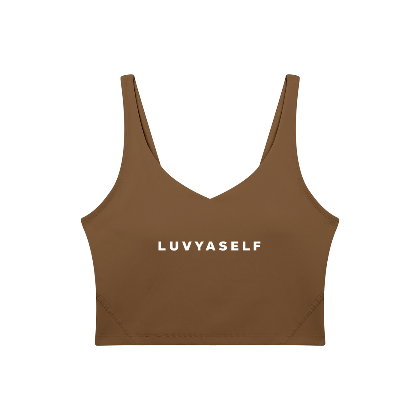 Uniform V-Neck Yoga Sports Bra