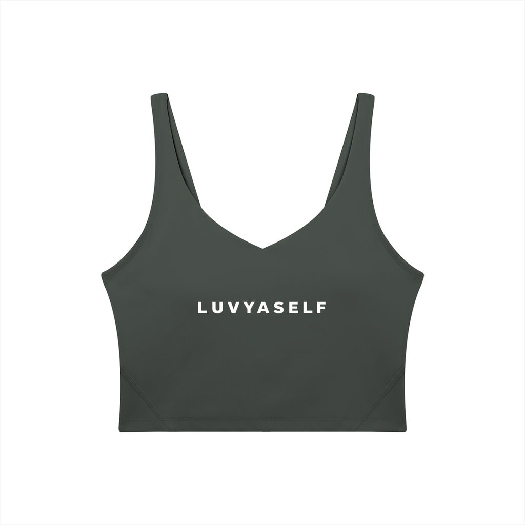 Uniform V-Neck Yoga Sports Bra