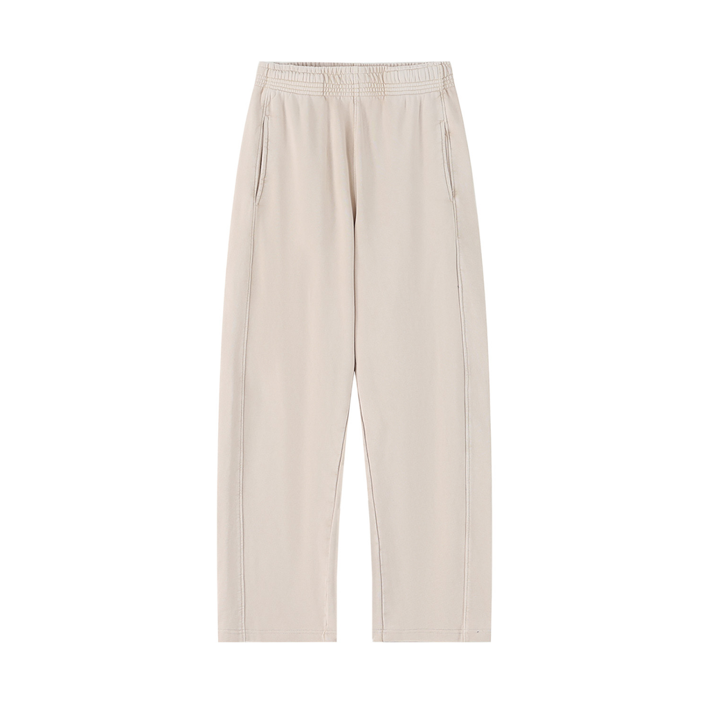Unisex Mineral Wash Straight Sweatpants