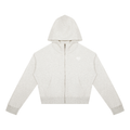 Women's Crop Full Zip Hoodie