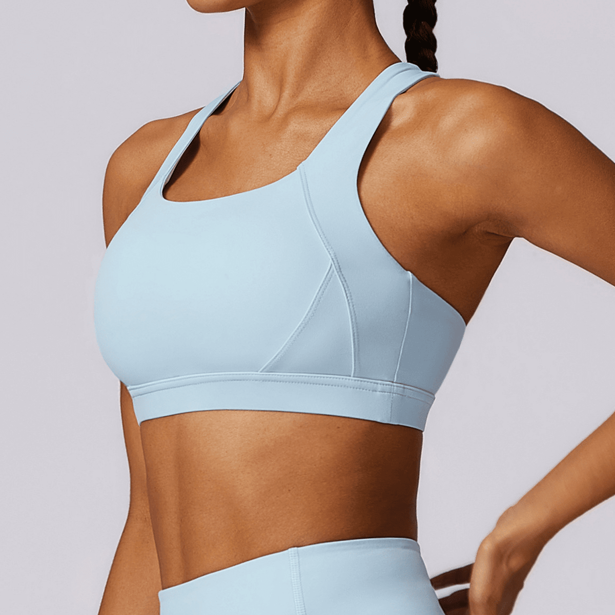LUVYASELF CloudFeel Compression Shockproof Yoga Sports Bra