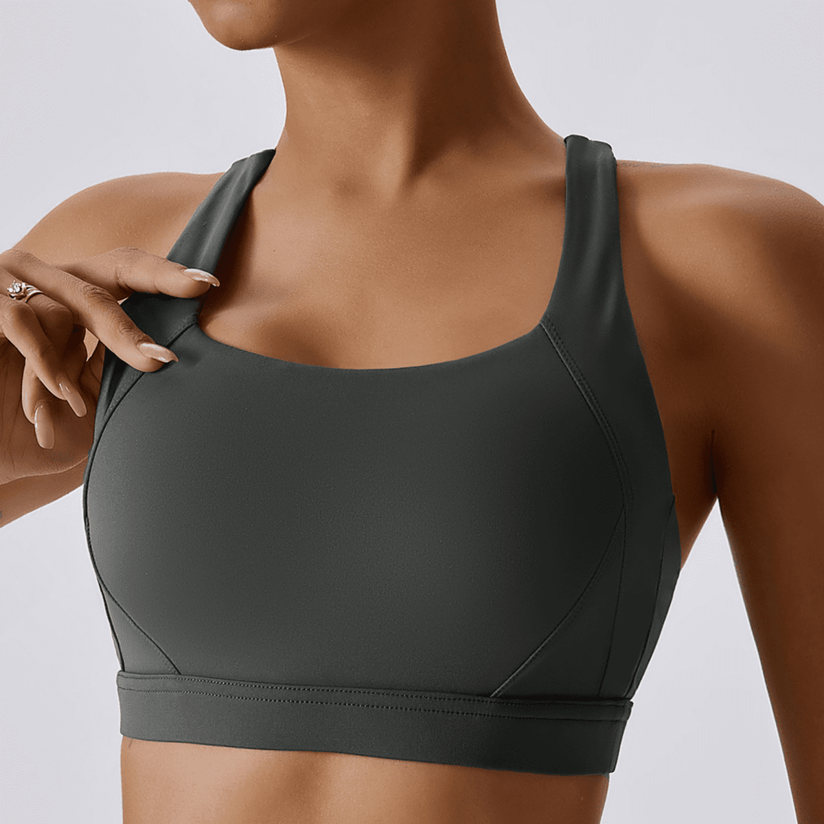 LUVYASELF CloudFeel Compression Shockproof Yoga Sports Bra
