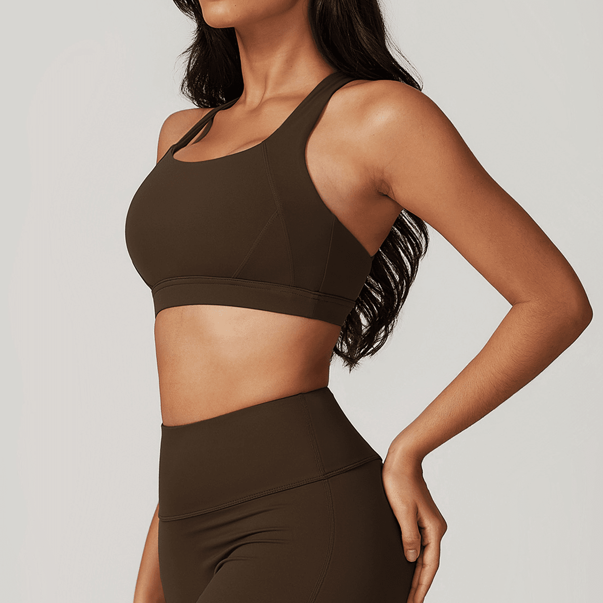 LUVYASELF CloudFeel Compression Shockproof Yoga Sports Bra