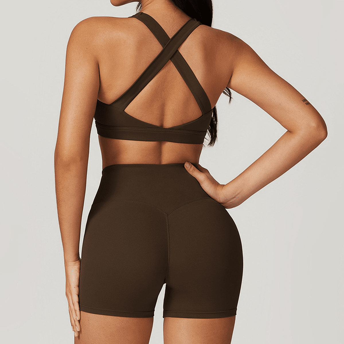 LUVYASELF CloudFeel Compression Shockproof Yoga Sports Bra