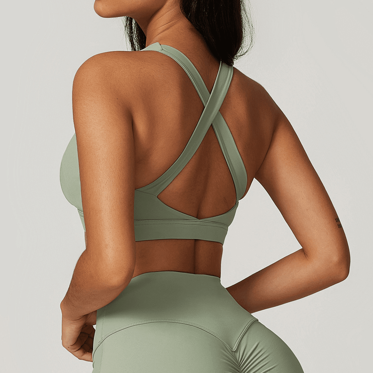 LUVYASELF CloudFeel Compression Shockproof Yoga Sports Bra