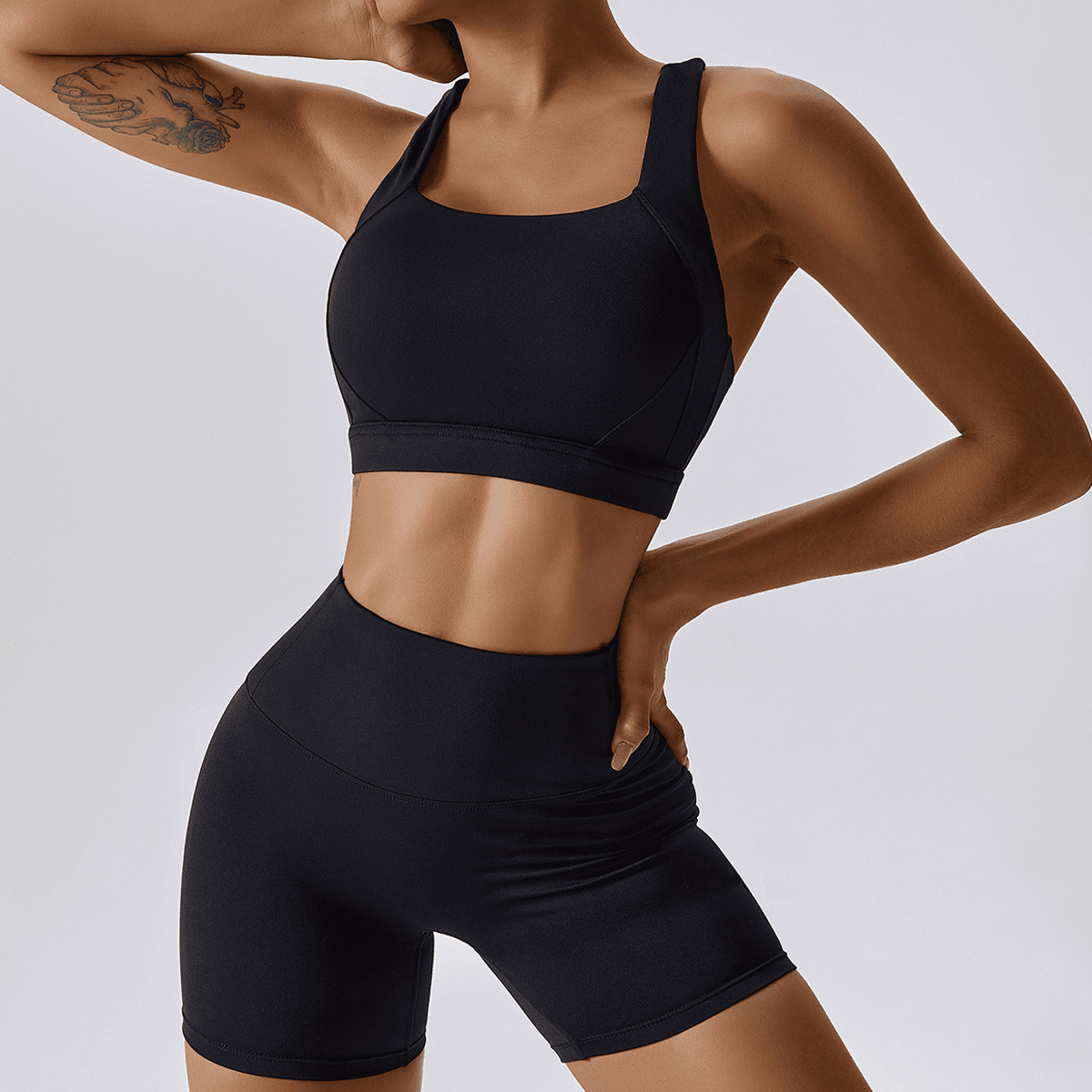 LUVYASELF CloudFeel Compression Shockproof Yoga Sports Bra