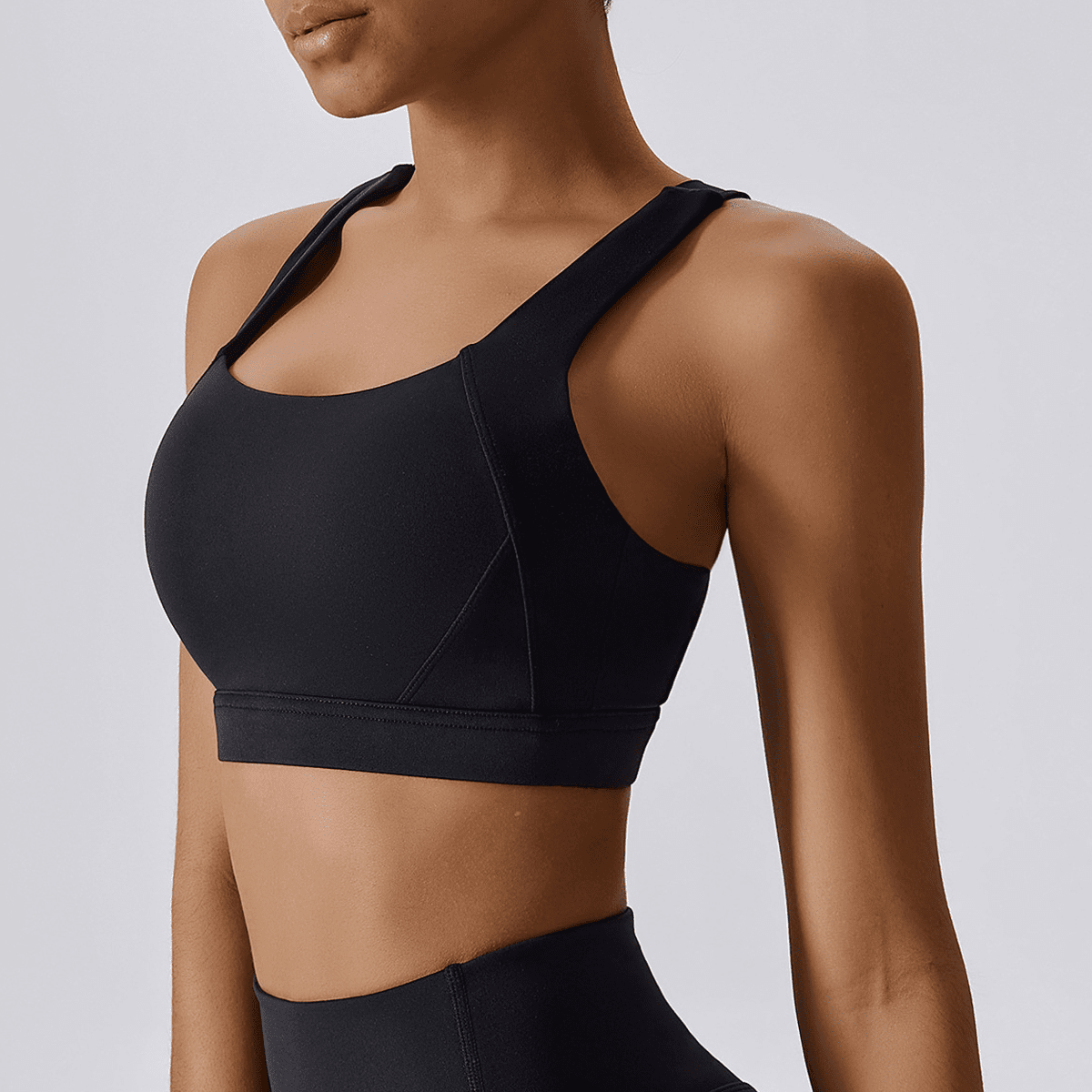 LUVYASELF CloudFeel Compression Shockproof Yoga Sports Bra
