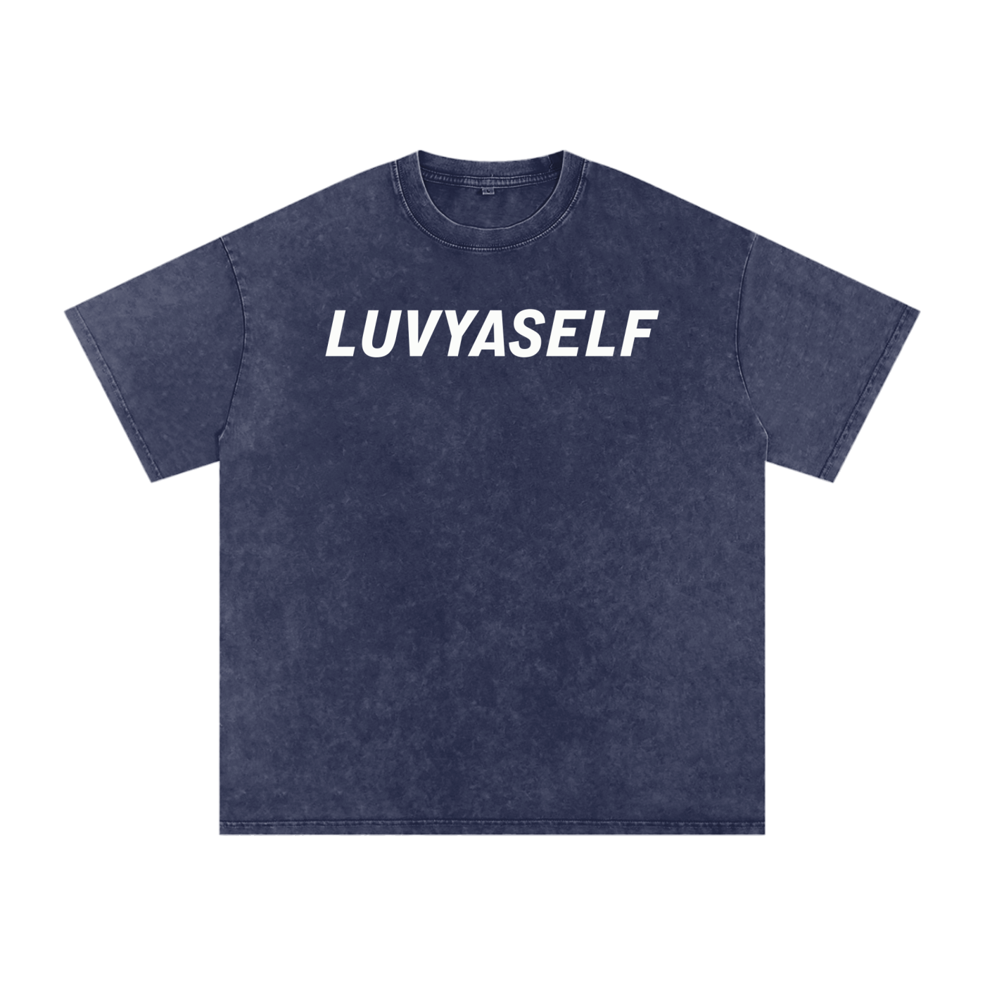 LUVYASELF "Don't Let the Bad Days Win" Acid Wash Oversize T-Shirt | 250 GSM Cotton Tee | Unisex Vintage Wash