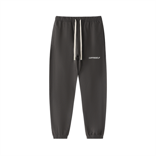 LUVYASELF - Essential Heavyweight Cotton Sweatpants