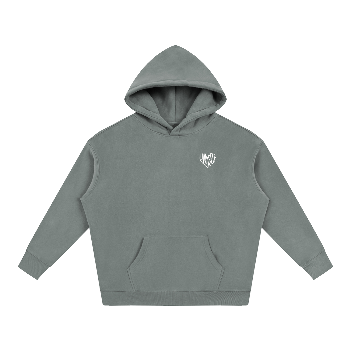 Uniform Oversize Fleeced Hoodie