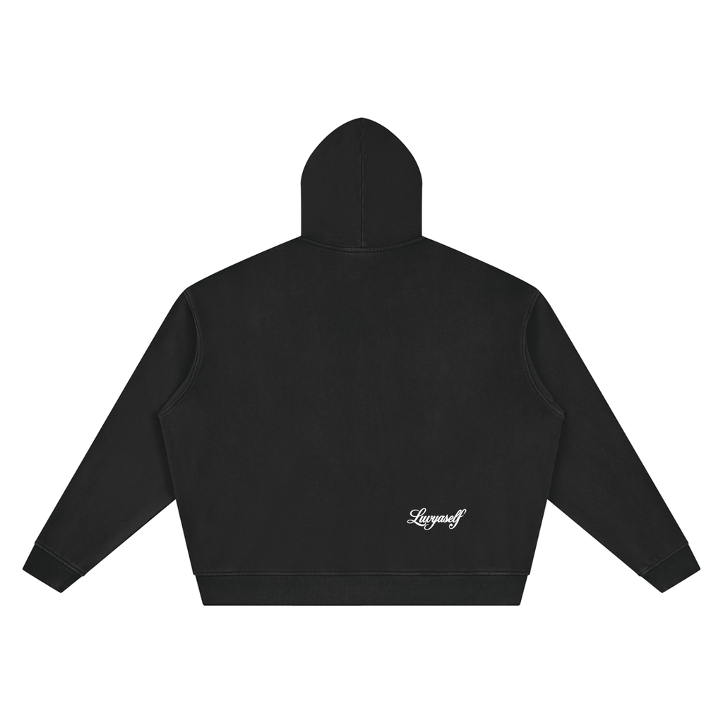 Unisex Vintage Wash Boxy Hoodie