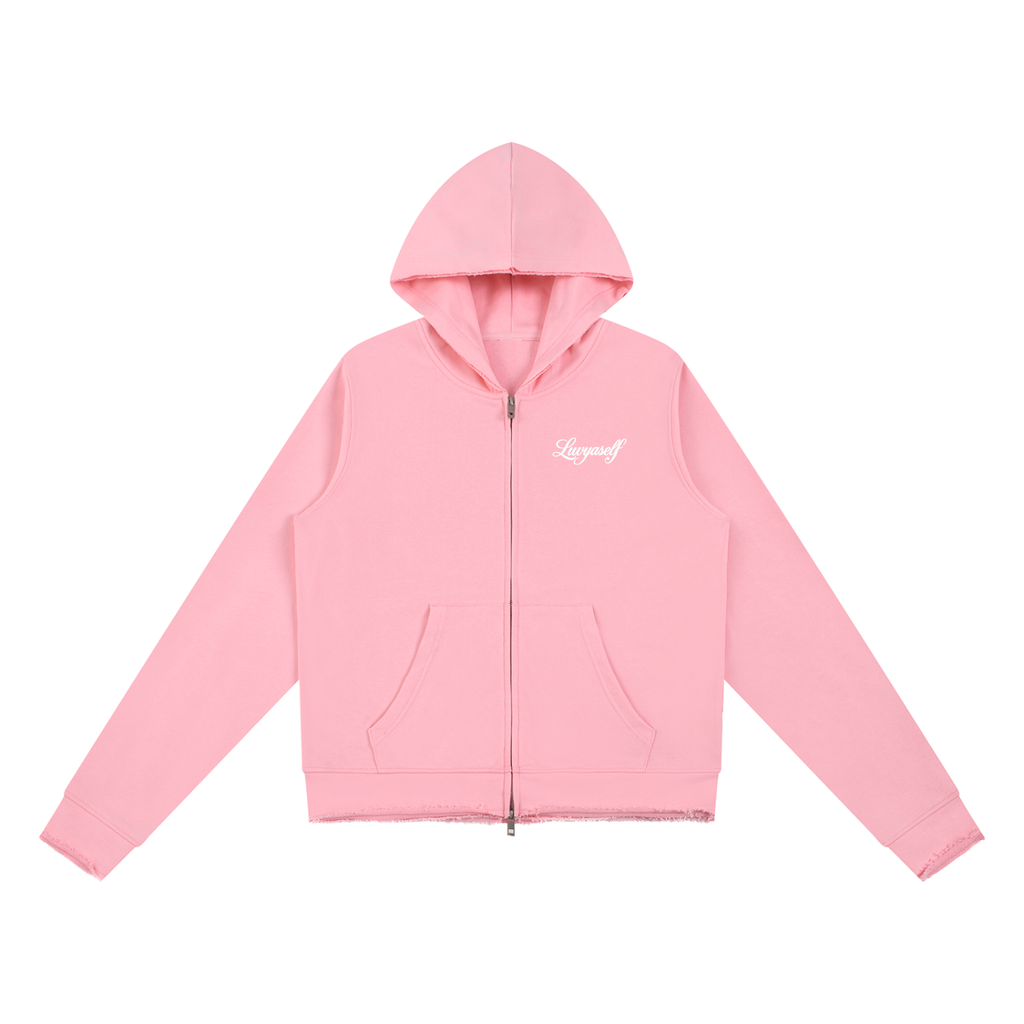 Women’s Raw Edge Full Zip Hoodie