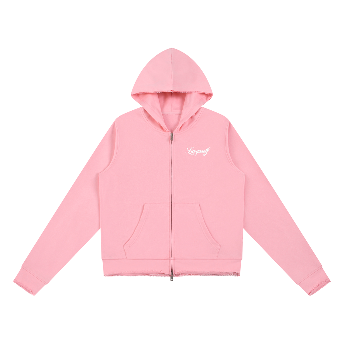 Women’s Raw Edge Full Zip Hoodie