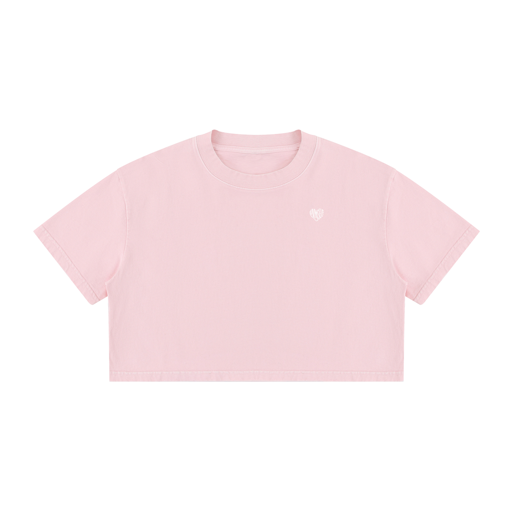 Uniform Women's Mineral Wash Cotton Crop T-Shirt