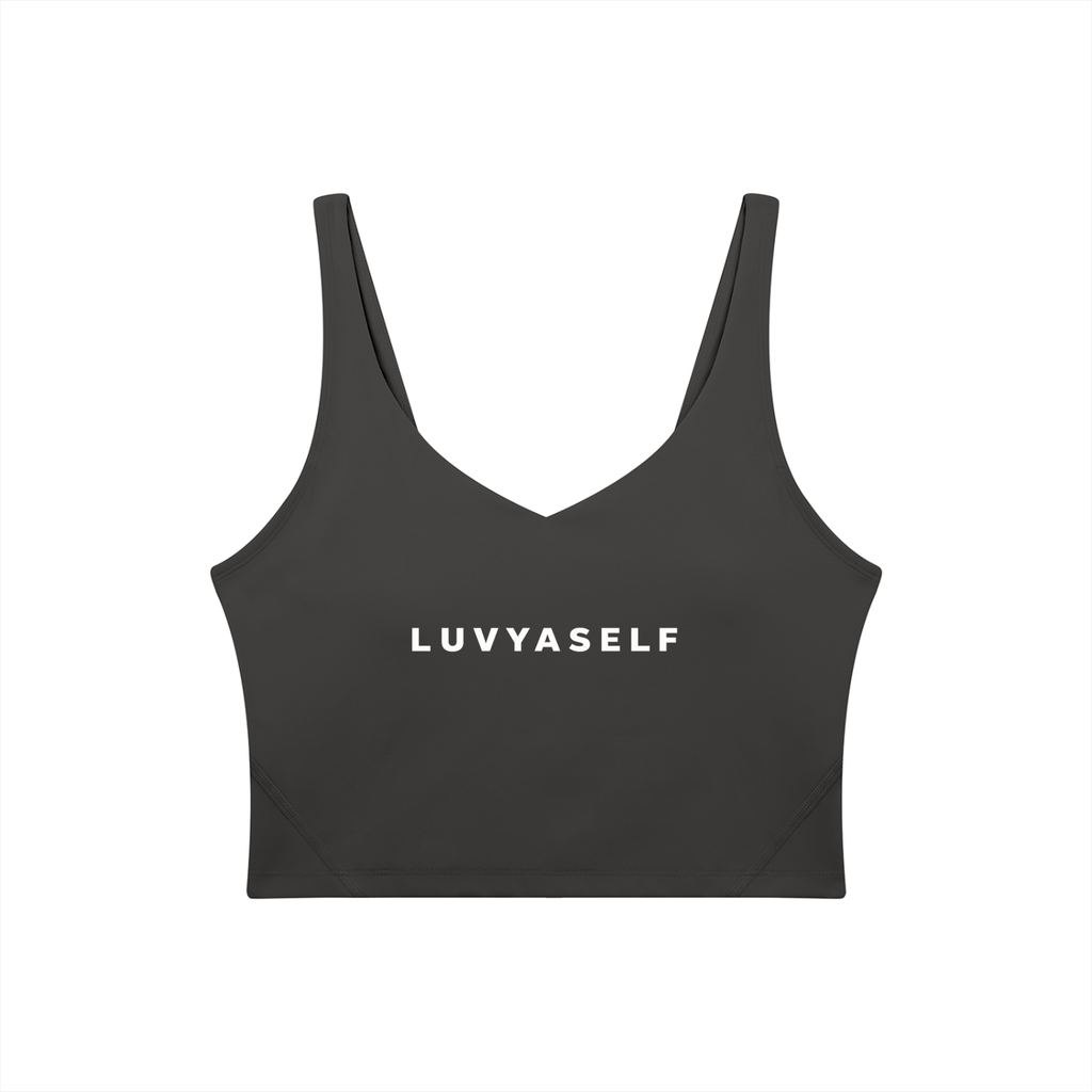 Uniform V-Neck Yoga Sports Bra