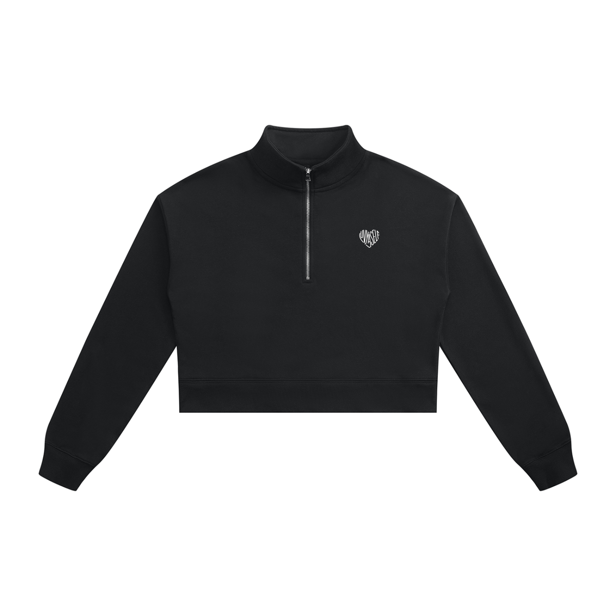Women's Crop Quarter-Zip Sweatshirt