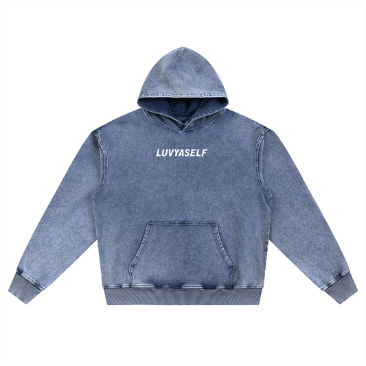 Snow Wash Oversized Hoodie
