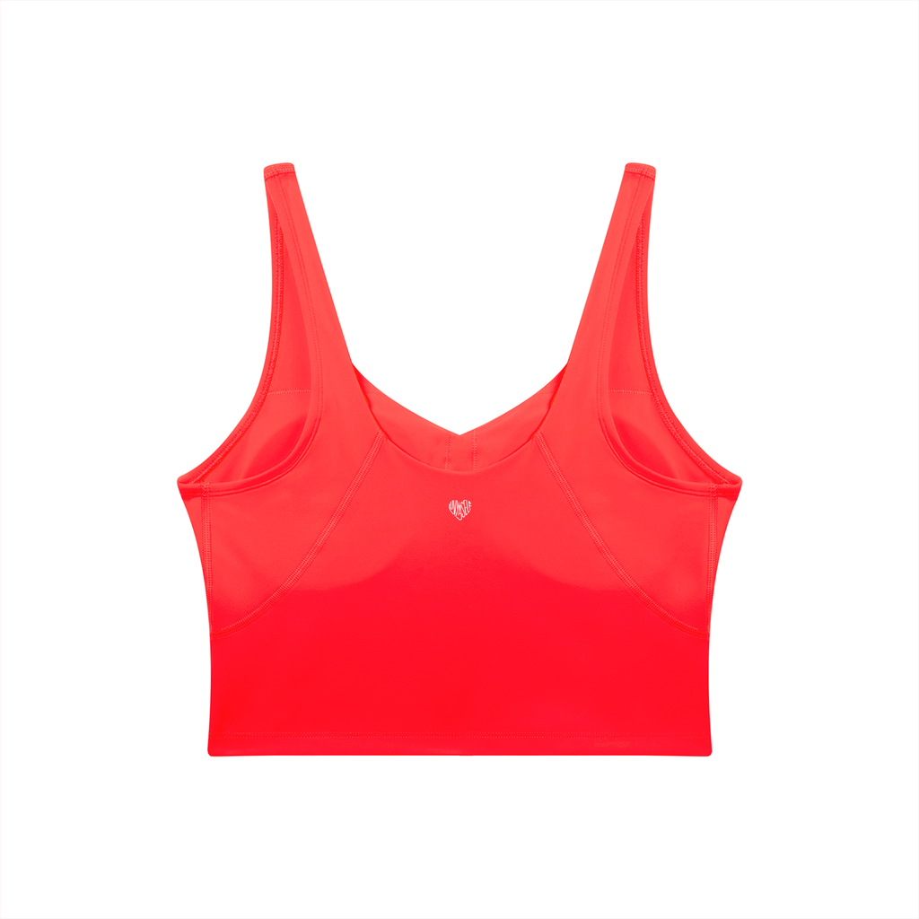 Uniform V-Neck Yoga Sports Bra