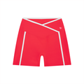 Uniform High Rise Color Block Yoga Shorts