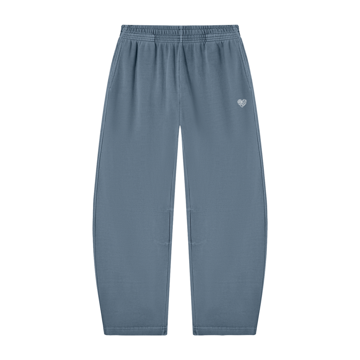 Unisex Vintage Washed Barrel Leg Sweatpants