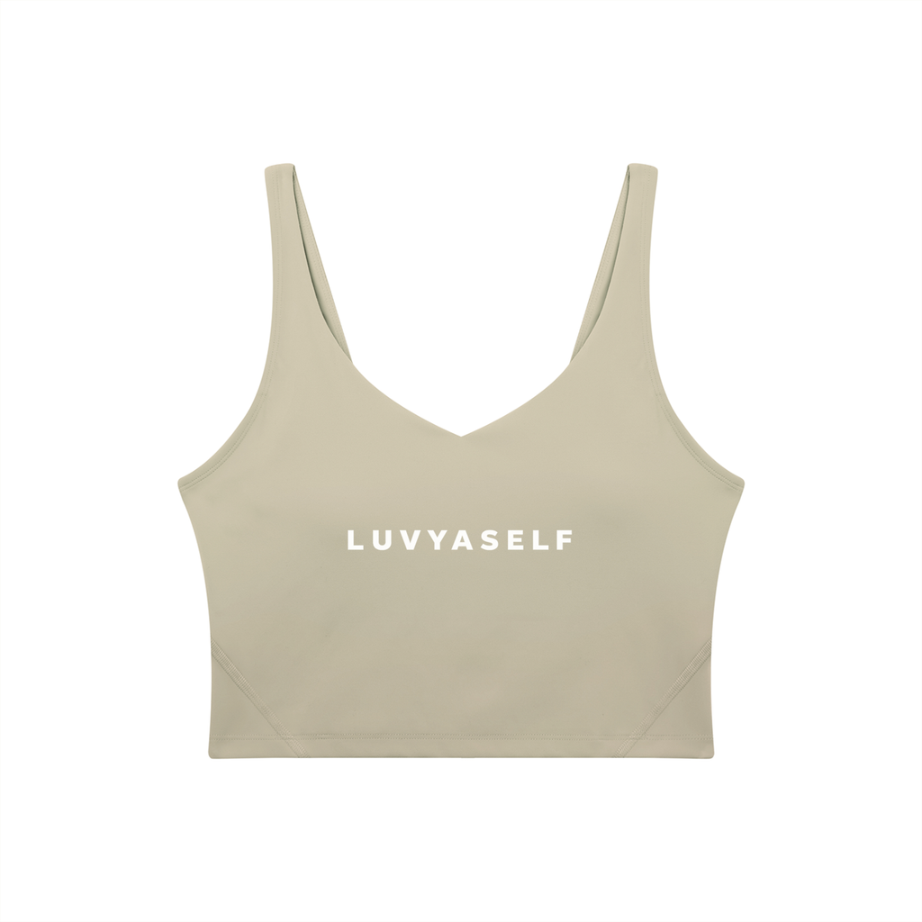 Uniform V-Neck Yoga Sports Bra