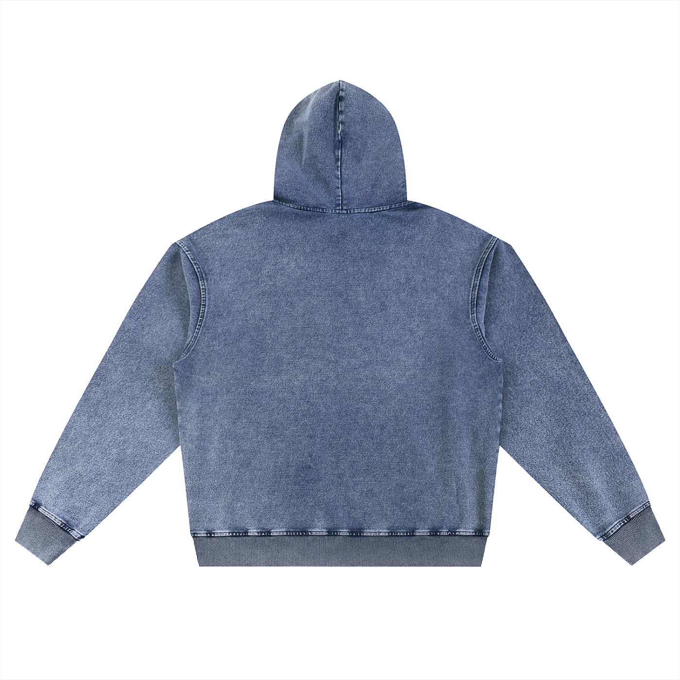 Uniform Snow Wash Oversized Hoodie