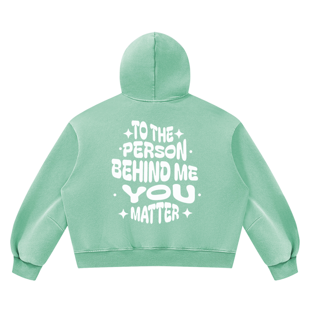 Unisex Vintage Wash Boxy Fleece Hoodie