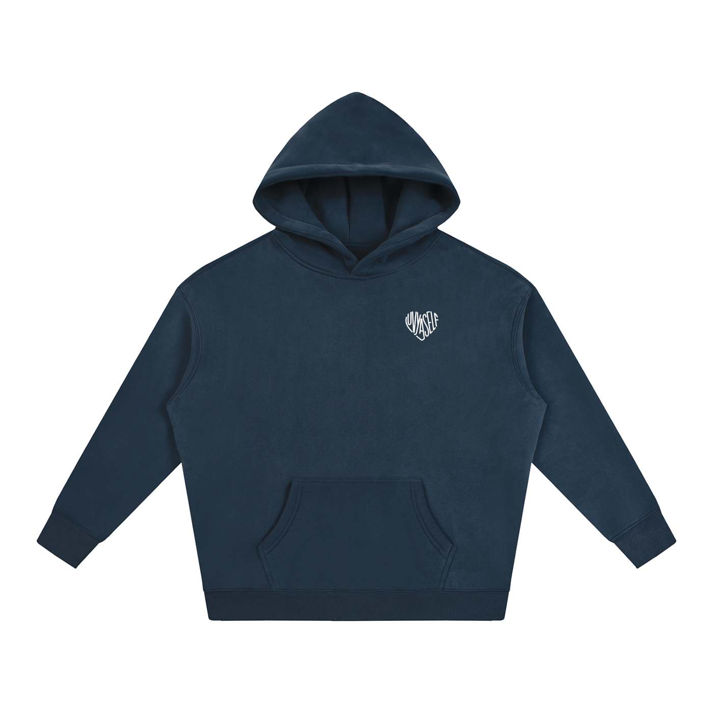 Uniform Oversize Fleeced Hoodie