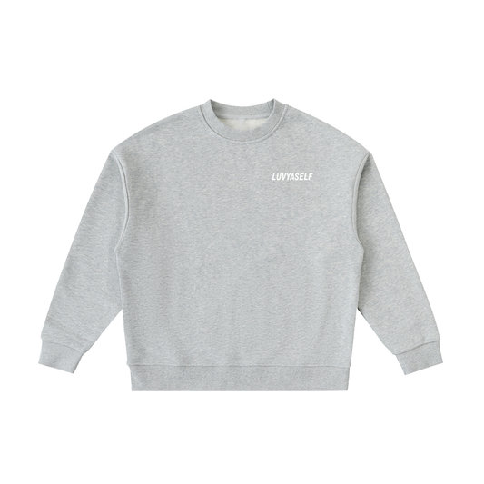 LUVYASELF - Essential Fleece Kids' Crewneck Sweatshirt