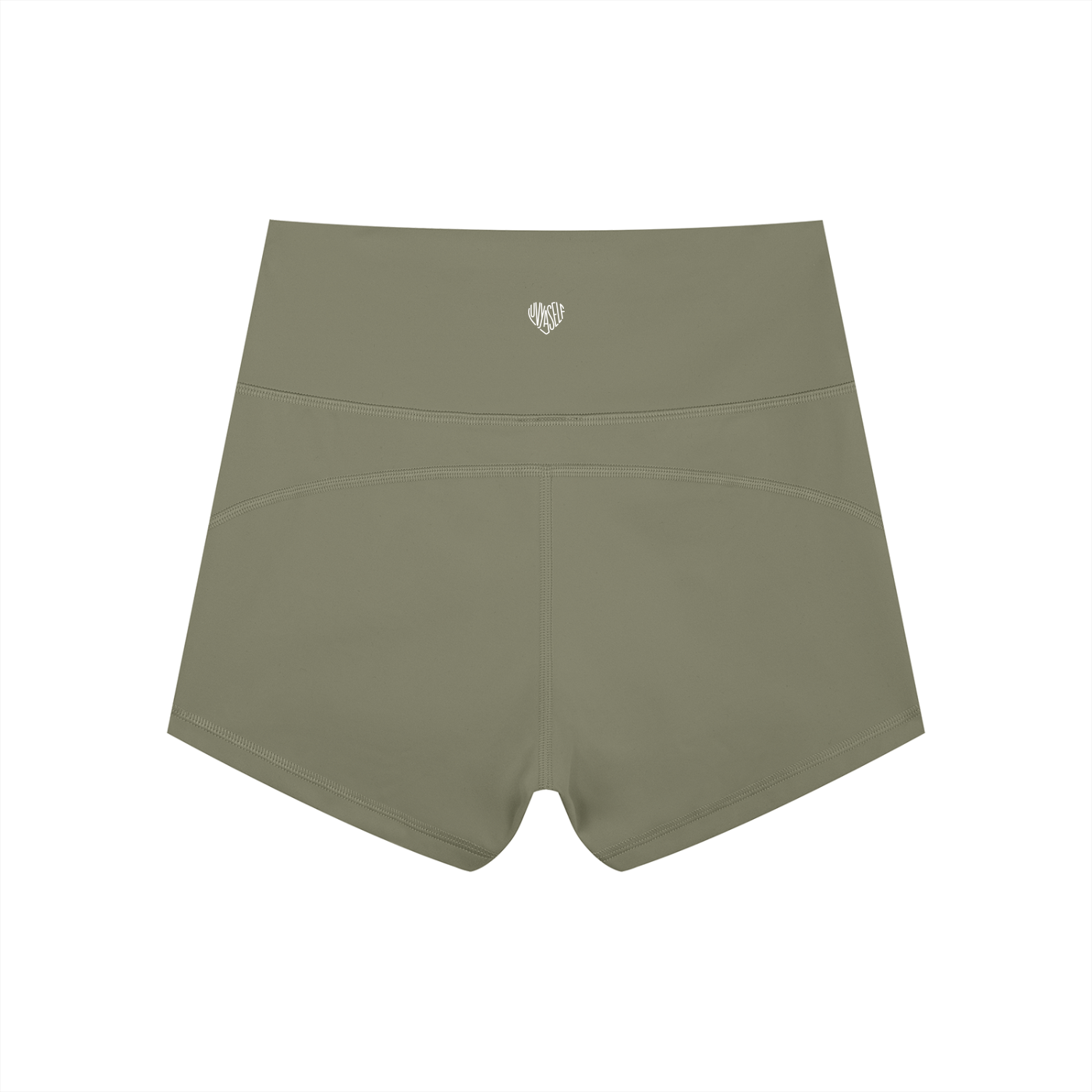 Uniform High-Waist Yoga Shorts