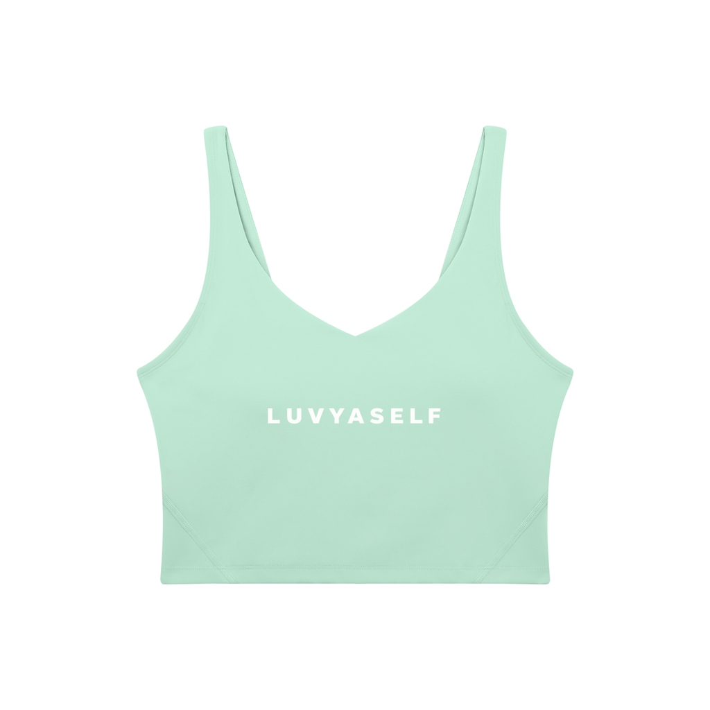 Uniform V-Neck Yoga Sports Bra