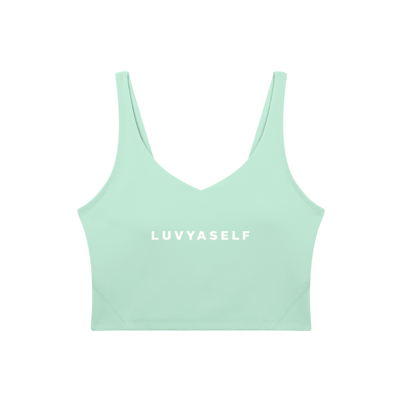 Uniform V-Neck Yoga Sports Bra