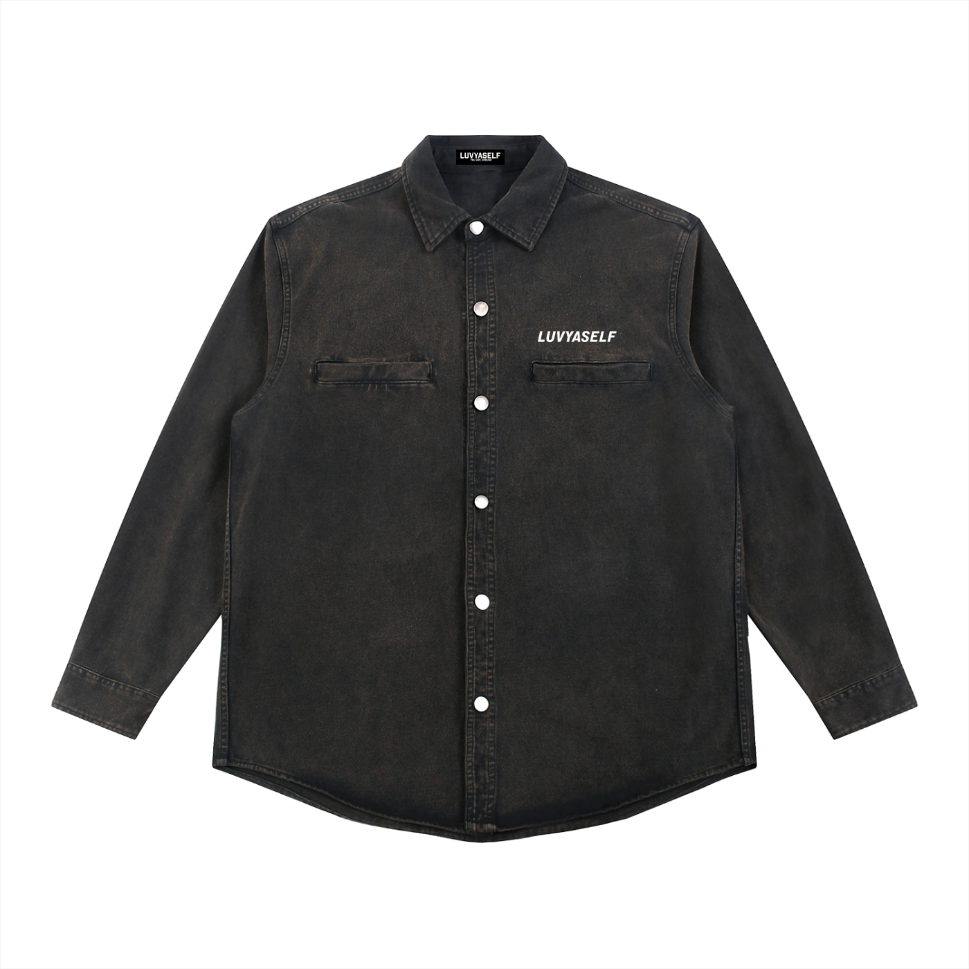 LUVYASELF - Denim Vintage Washed Heavyweight Jacket