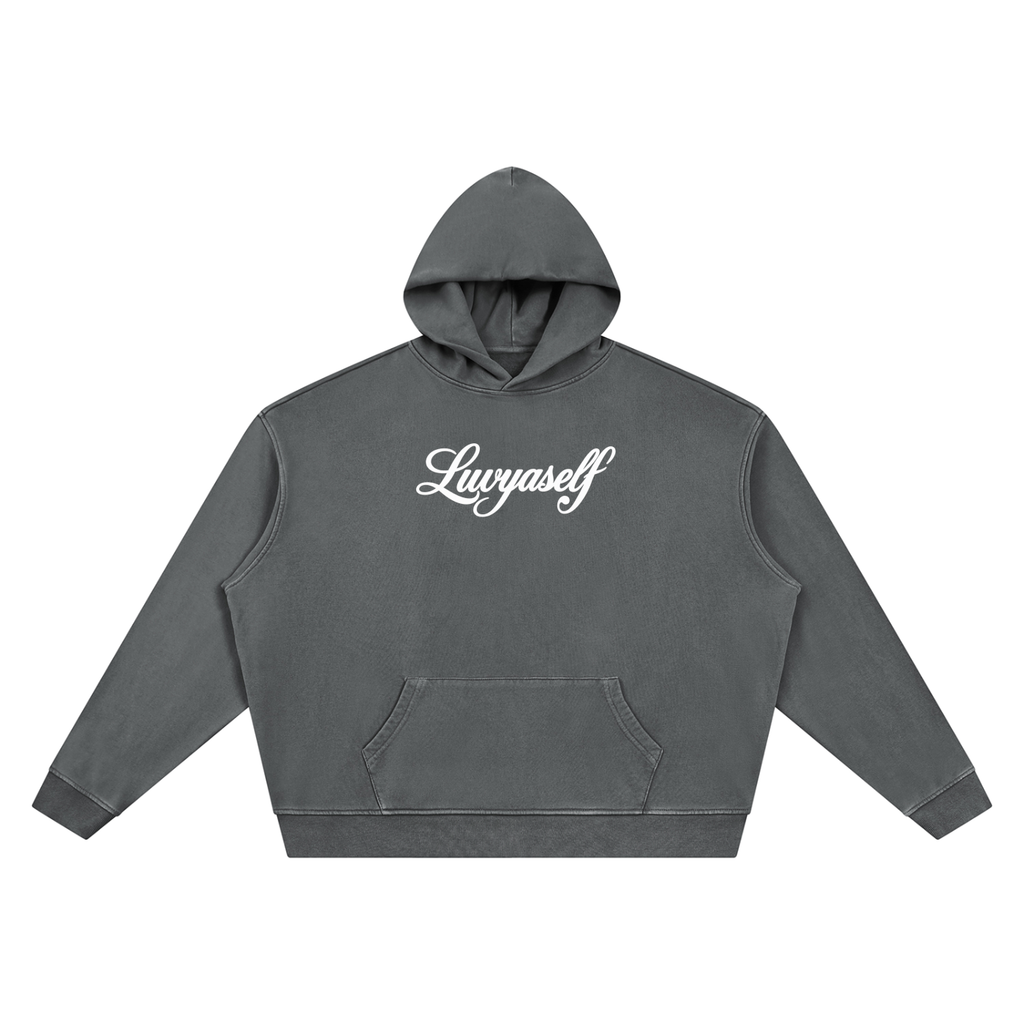 Unisex Vintage Wash Boxy Hoodie