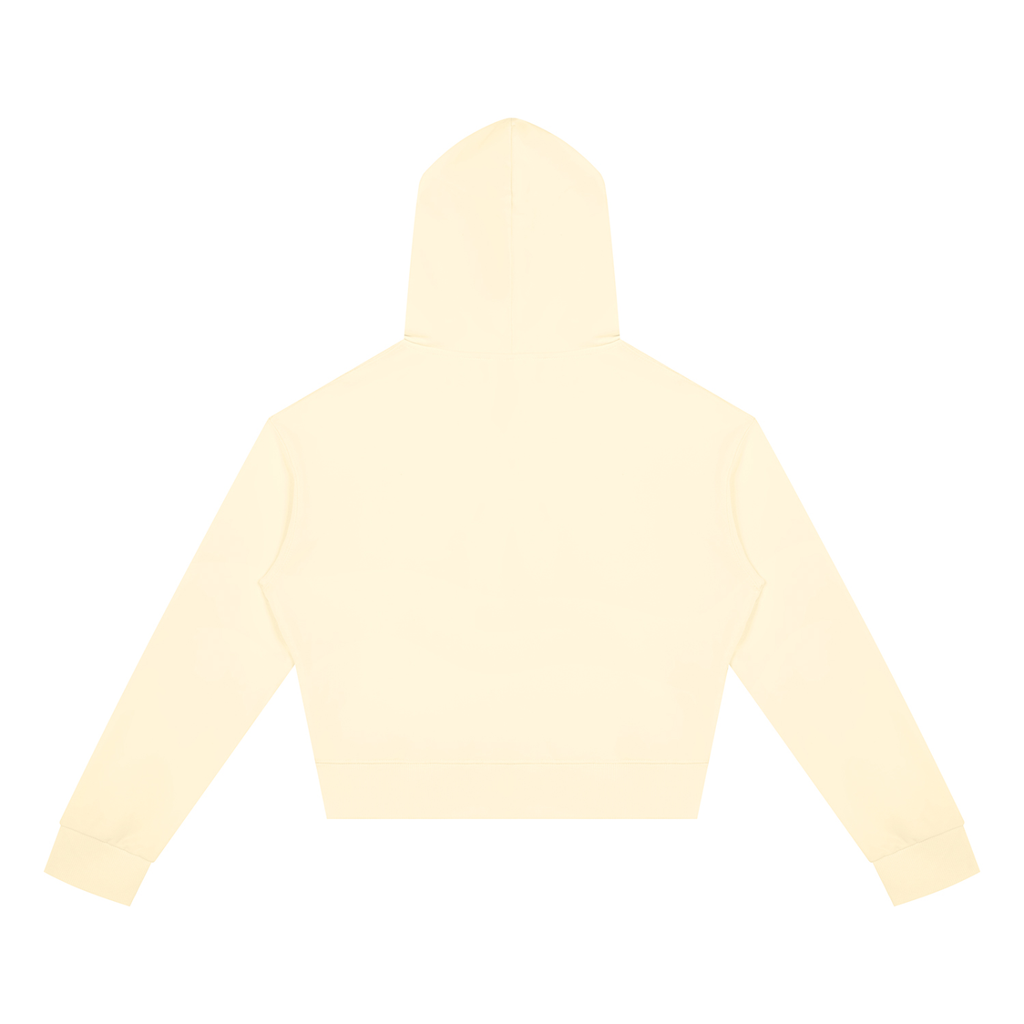 Women's Crop Full Zip Hoodie