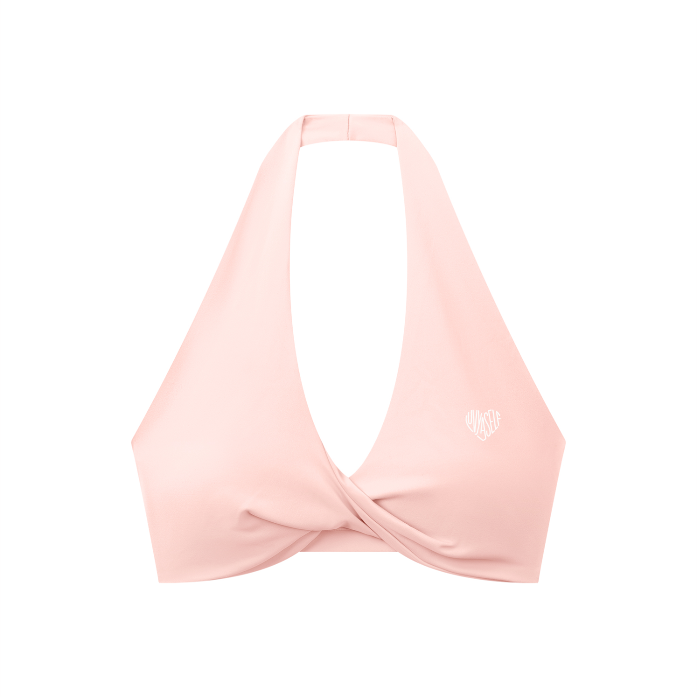 Uniform Sports Bra — Pleated Halter