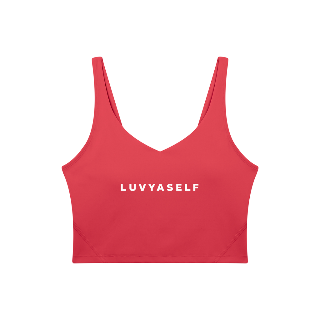 Uniform V-Neck Yoga Sports Bra