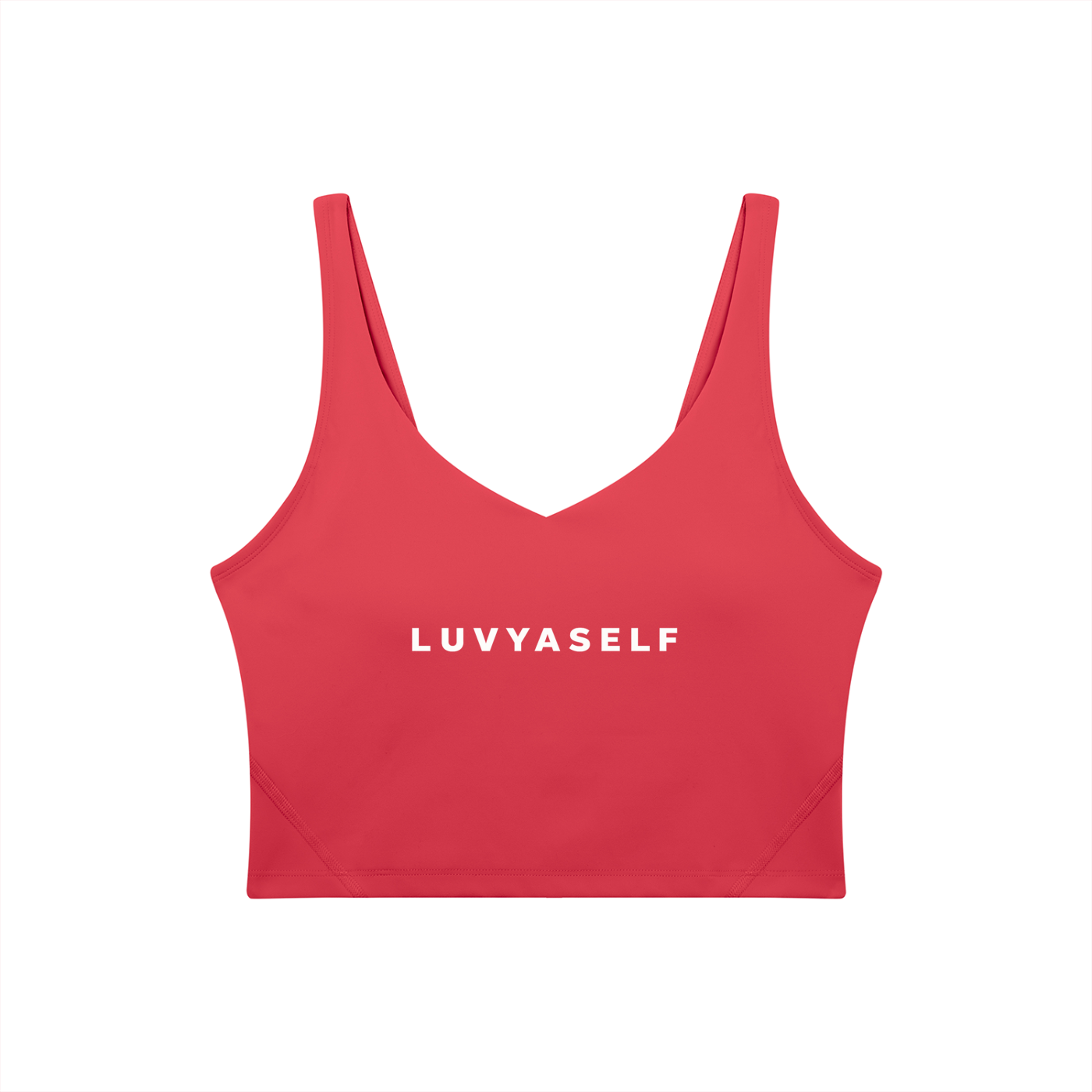 Uniform V-Neck Yoga Sports Bra